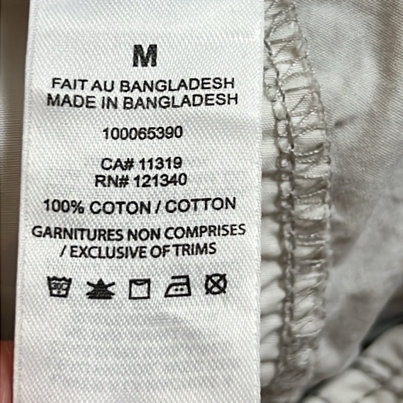 Women's Garage Size Medium Beige Bungee Pants - Picture 3 of 8